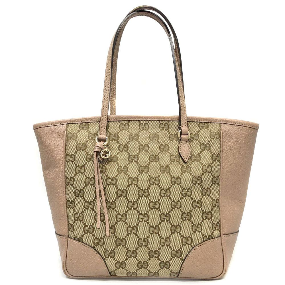 GUCCI Handbag Pink Brown Bag
